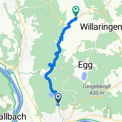 Schöpfebachweg, Bad Säckingen nach Bergalingen 24, Rickenbach
