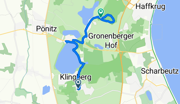 Hollenbrook 5, Scharbeutz nach Bismarckweg, Scharbeutz