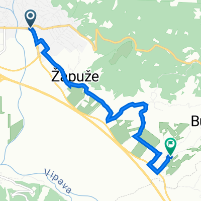 Goriška cesta 1 to Budanje 6c
