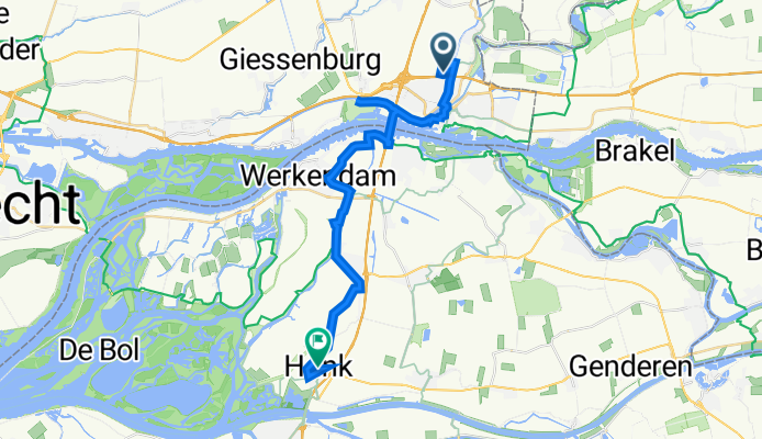 Kleine Haarsekade 122, Gorinchem nach Zwaanstraat 4, Hank