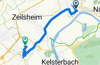 Route in der Bikemap App öffnen