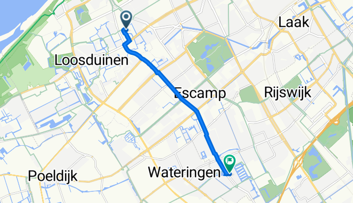 Avocadostraat 2, Den Haag naar Laan van Wateringse Veld 1000, Den Haag