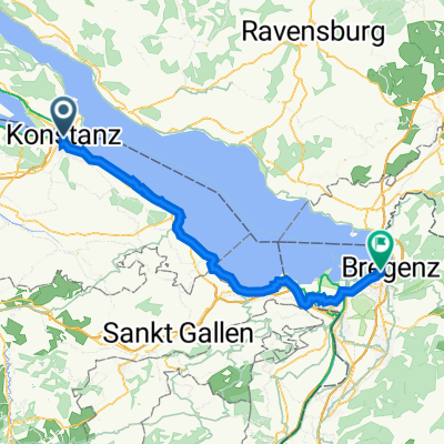 Bregenz nach Konstanz