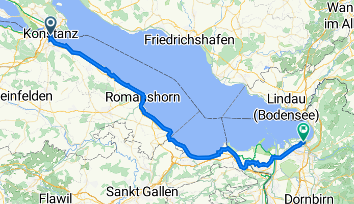 Bregenz nach Konstanz