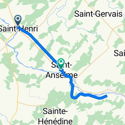 134 Rte Campagna, St-Henri à 63 Ch St-Marc, St-Anselme