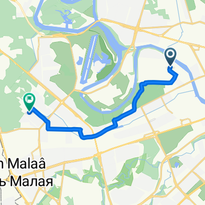 Береговой проезд, 4 к3 с8, Москва до улица Академика Павлова, 10А, Москва