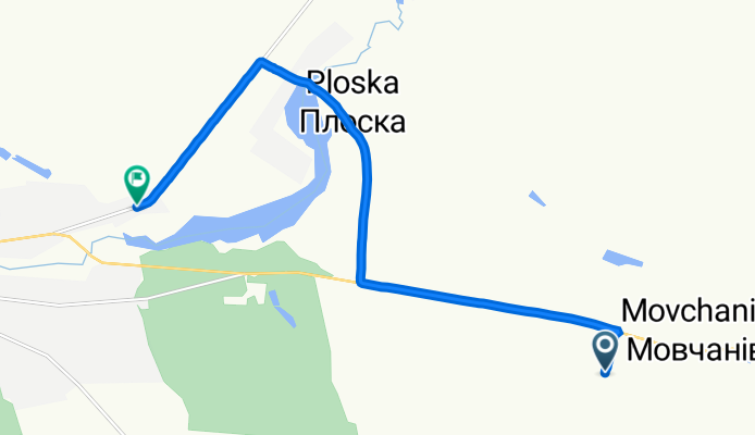 Recovered Route