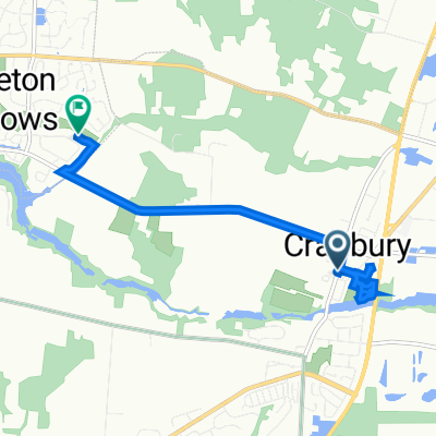 73 N Main St, Cranbury to 1916 Ravens Crest Dr, Plainsboro