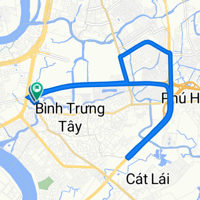 Nguyen Thi Dinh, Ho Chi Minh City to An Phu, Ho Chi Minh City