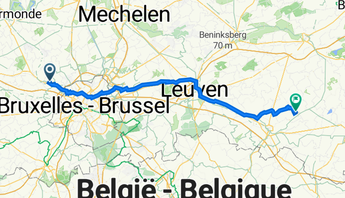 Asse Z.4 Broekooi 292, Asse naar Grote Steenweg 41, Linter