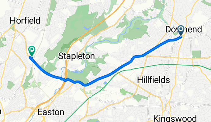 34 Downend Road, Bristol to 211 Muller Road, Bristol