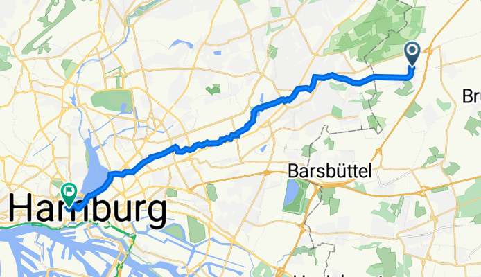 Op de Huuskoppel 5, Stapelfeld nach Bleichenbrücke 10, Hamburg