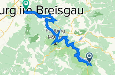Route in der Bikemap App öffnen