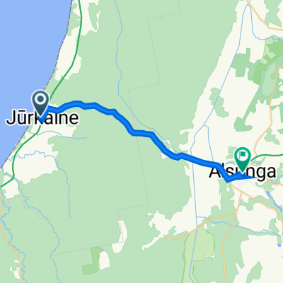 Jūrkalnes pagasts naar Skolas iela 5, Alsunga