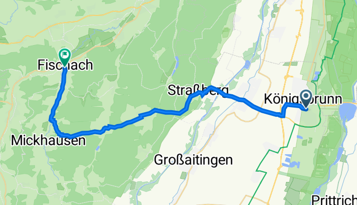 Fuggerstraße 22, Königsbrunn nach A2 9, Fischach
