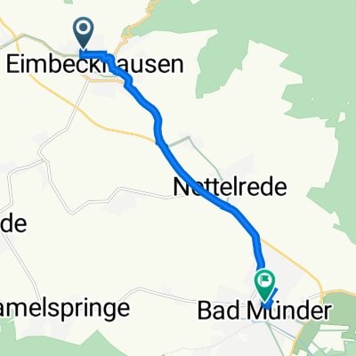 Milliehäuser Straße 2, Bad Münder am Deister nach Lange Straße 29, Bad Münder am Deister
