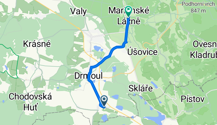 Trstěnice 91, Trstěnice nach Hlavní 121/46, Marienbad