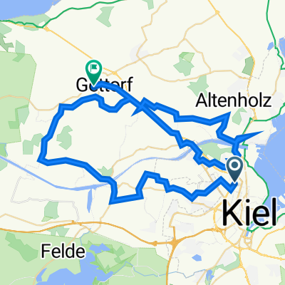 Neufeldtstraße 10, Kiel nach Hasselrott 54, Gettorf