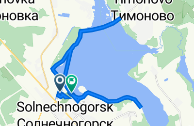 Route in der Bikemap App öffnen