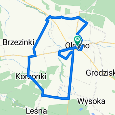 Wielkie Przedmie艣cie 38, Olesno to Rynek 20, Olesno