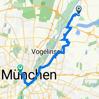 Fasanenstraße 22, Ismaning to Arnulfstraße 1A, Munich
