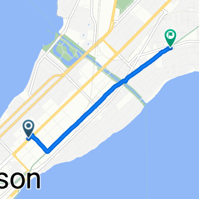 750 E Washington Ave, Madison to 312 Dunning St, Madison