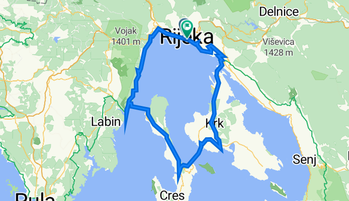 Ulica Zdenka Petranovića 1, Rijeka nach Korzo 15, Rijeka