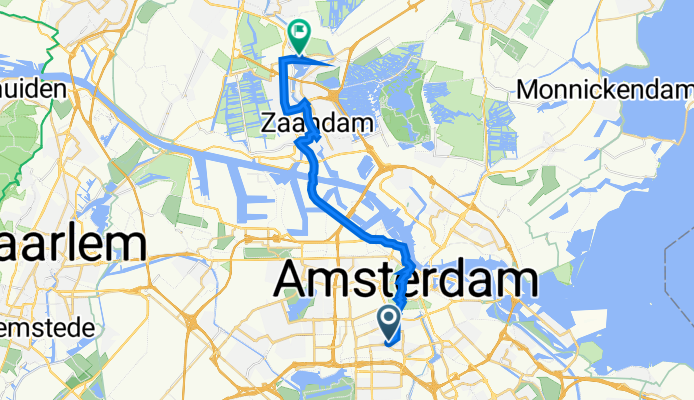 Stadionweg 38, Amsterdam à Kalverringdijk 8, Zaandam