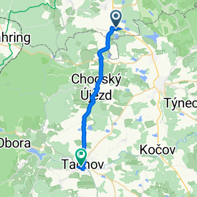 Trstěnice 93, Trstěnice nach Rokycanova 299, Tachau