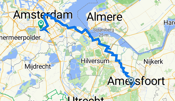 1. Tag Utrechtseweg 225, Amersfoort nach Amsterdam, Bouvigne