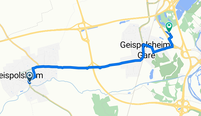 5 Rue de Hattisheim, Geispolsheim à 12 Rue du Fort, Geispolsheim