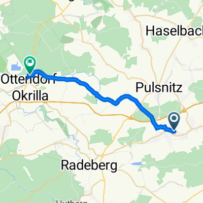 Breitscheidstraße 11, Großröhrsdorf nach Königsbrücker Straße 40, Ottendorf-Okrilla