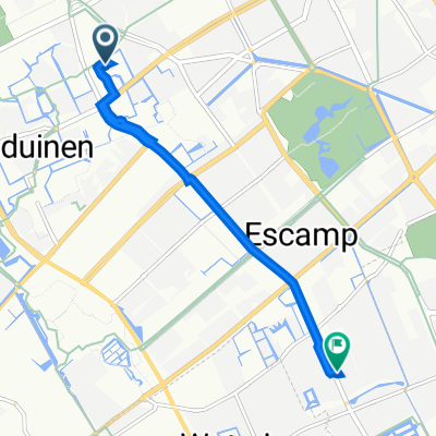 Avocadostraat 355, Den Haag naar Laan van Wateringse Veld 468–698, Den Haag