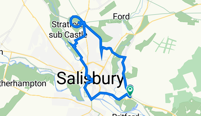 Salisbury route Peters Finger