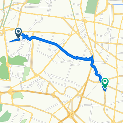 Ruta a Hacienda El Valparaíso 12, Ciudad de México