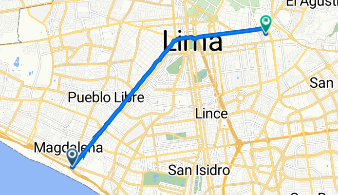 Bajada Brasil, Lima 脿 Jir贸n Mariscal Agust铆n Gamarra, Lima