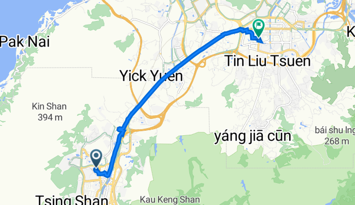 大方街4號, 屯門 to 元朗體育路9號, 元朗