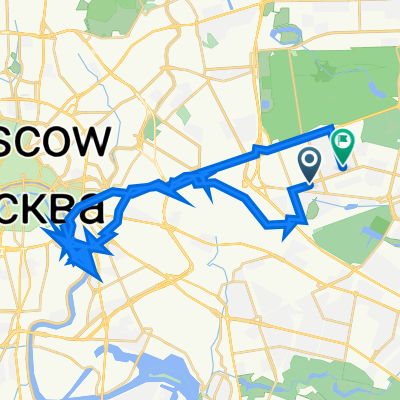 От Зеленый проспект 6, корп.1, Москва до 3-я Владимирская улица 27, Москва