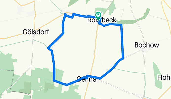 Hauptstraße 22A, Niedergörsdorf nach Hauptstraße 24, Niedergörsdorf