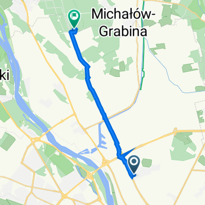 Michała Kleofasa Ogińskiego 5, Warszawa do Chlubna 1A, Warszawa