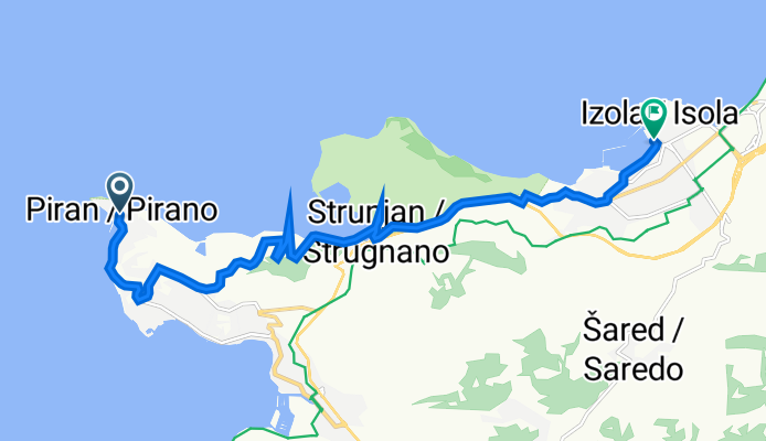 Cankarjevo nabrežje 1 to Ljubljanska ulica 29