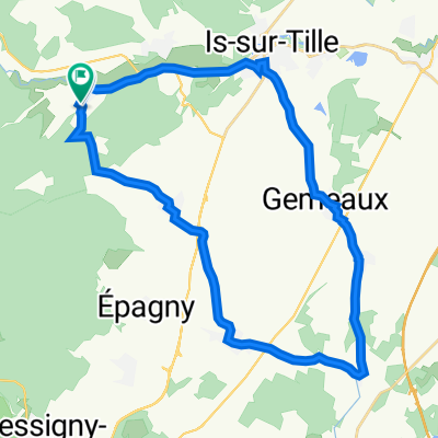 11 Route de la Roche, Villecomte à 9 Chemin de la Mortière, Villecomte