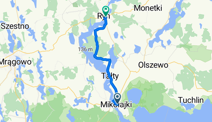Papieża Jana Pawła II 7, Mikołajki do Mikołaja Kopernika 24, Ryn