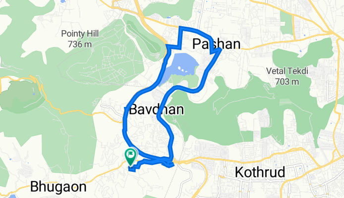Bavdhan Khurd, Pune to Bavdhan Khurd, Pune