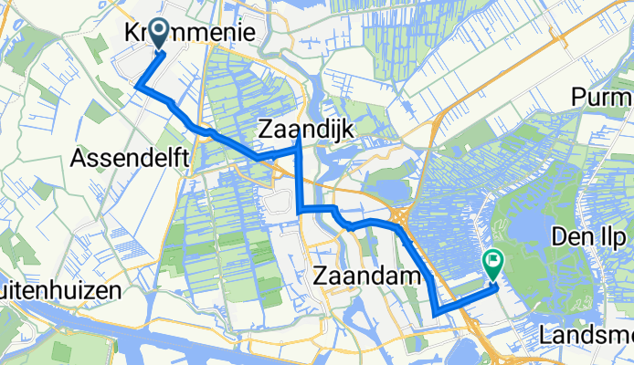 Eifel 25, Assendelft naar Kerkbuurt 23, Oostzaan