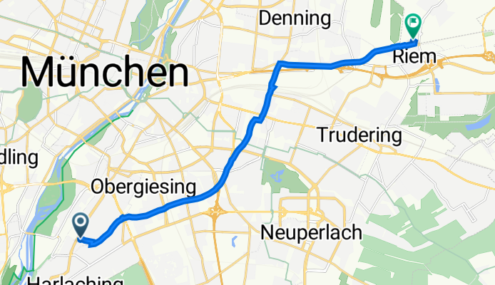 Klobensteiner Straße 15, München nach Bahnhofstraße 12, Aschheim