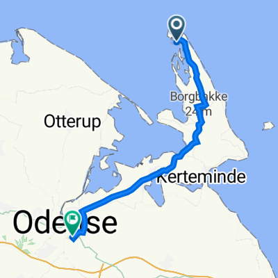 Fynshovedvej, Martofte to Munkebjergvej 45, Odense C