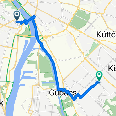 Lágymányosi utca 15., Budapest to Zalán utca 43., Budapest