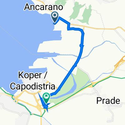 Jadranska cesta 15a - Kolodvorska cesta 11
