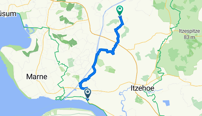 BHH14B Poststraße 9, Sankt Margarethen nach Schobeck 16, Hanerau-Hademarschen